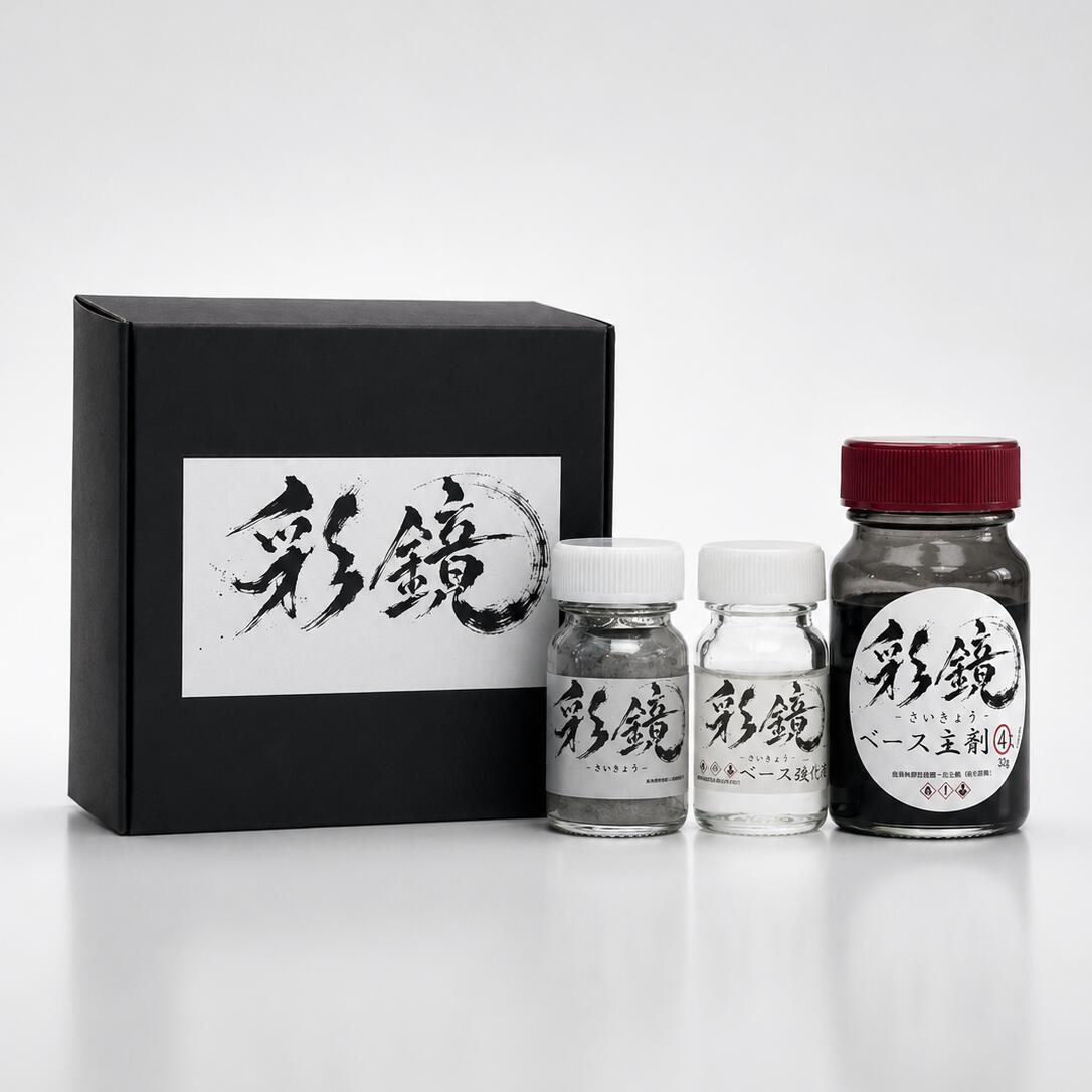 彩鏡 サイキョウ 鏡面塗料 商品外観